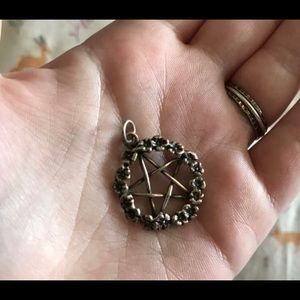 Sterling silver Pentagram